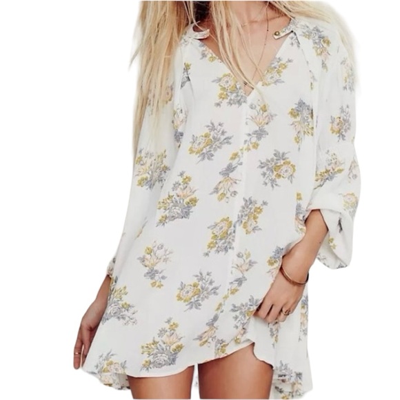 Free People XS retro swing tunic dress - Picture 1 of 11